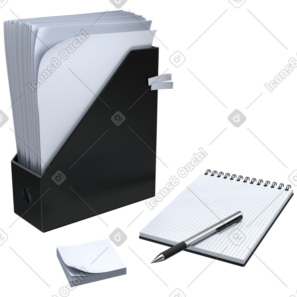 Document storage, Office file organizer, Paperwork management illustration in PNG, SVG