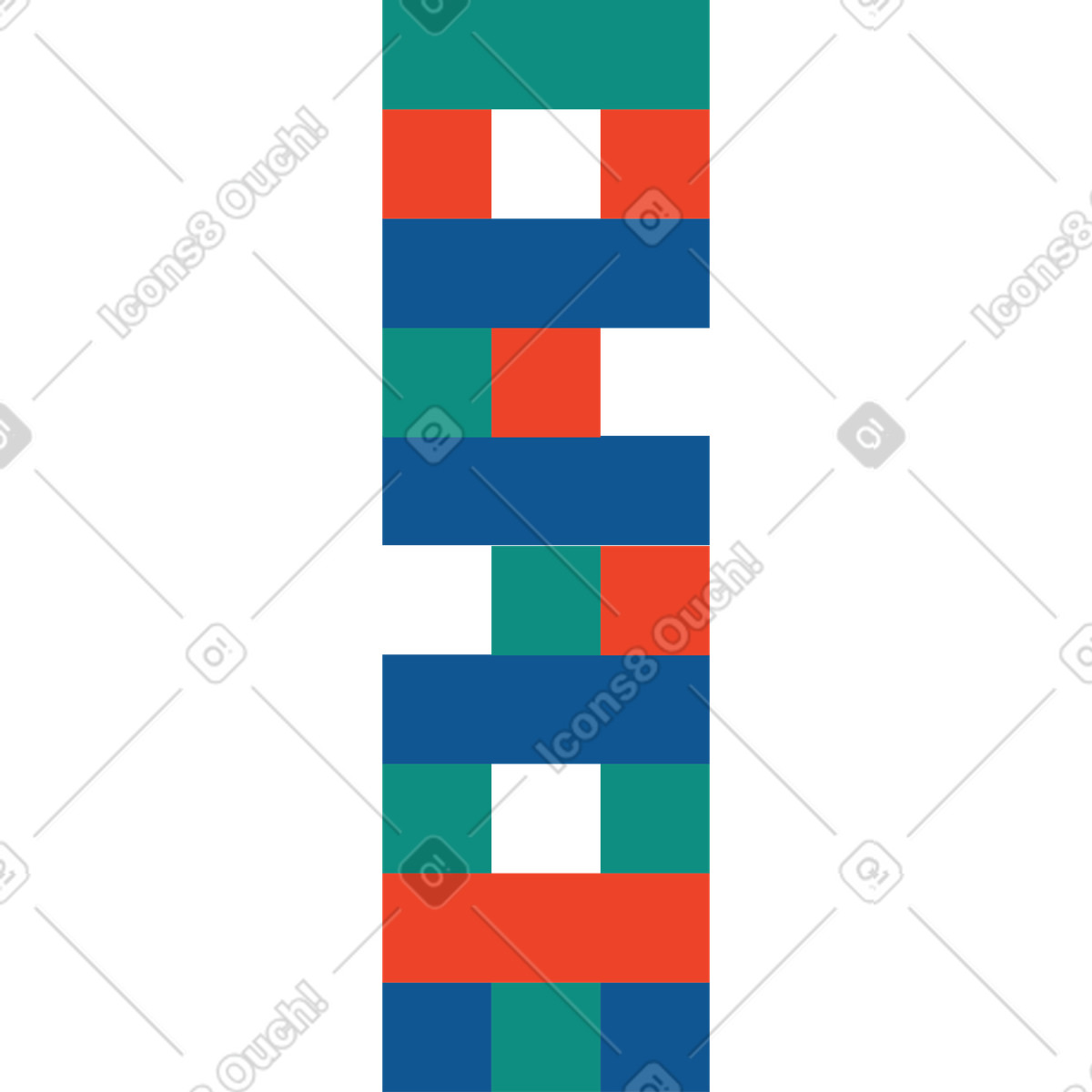 Polar スタイルの Blocks board game のイラストをPNG、SVG形式でダウンロード