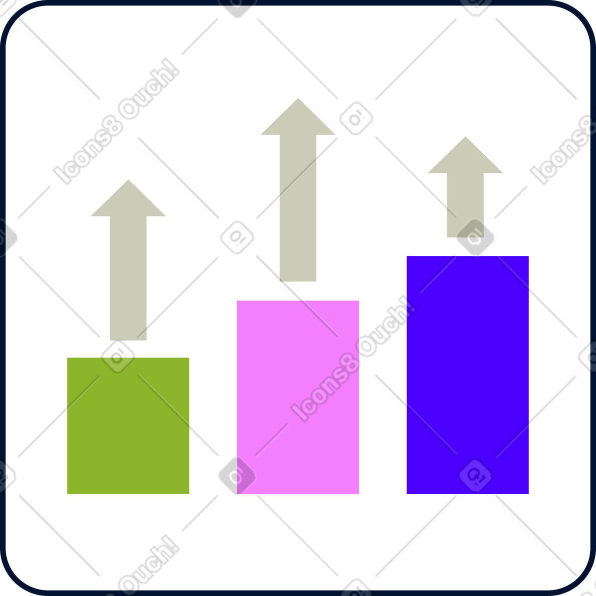Improvement illustration in PNG, SVG