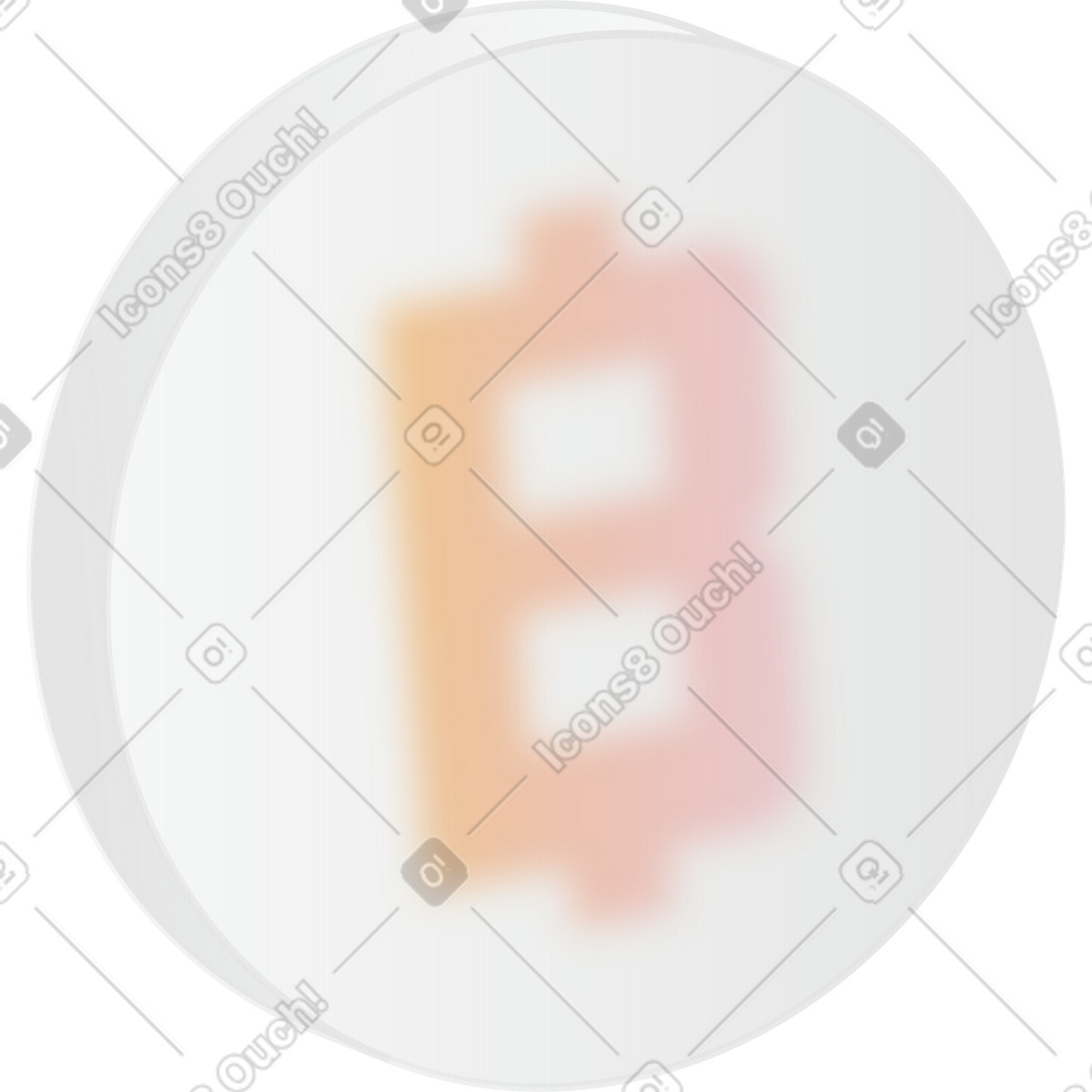 下载 Morphis 风格的 透明比特币 插画，支持 PNG、SVG 格式