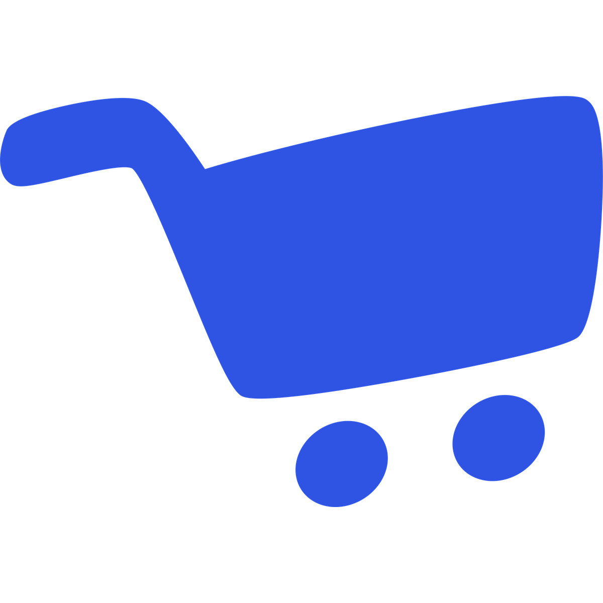 Shopping icon illustration in Bouncy style download in PNG, SVG
