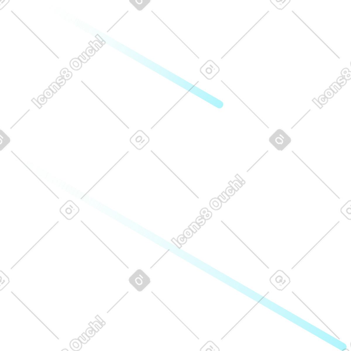 Linee traslucide isometriche illustrazione in stile Quantum scarica in PNG, SVG