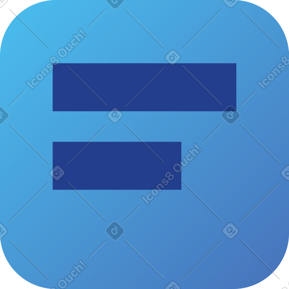 Illustration Rectangle avec texte dans le style Quantum à télécharger aux formats PNG, SVG