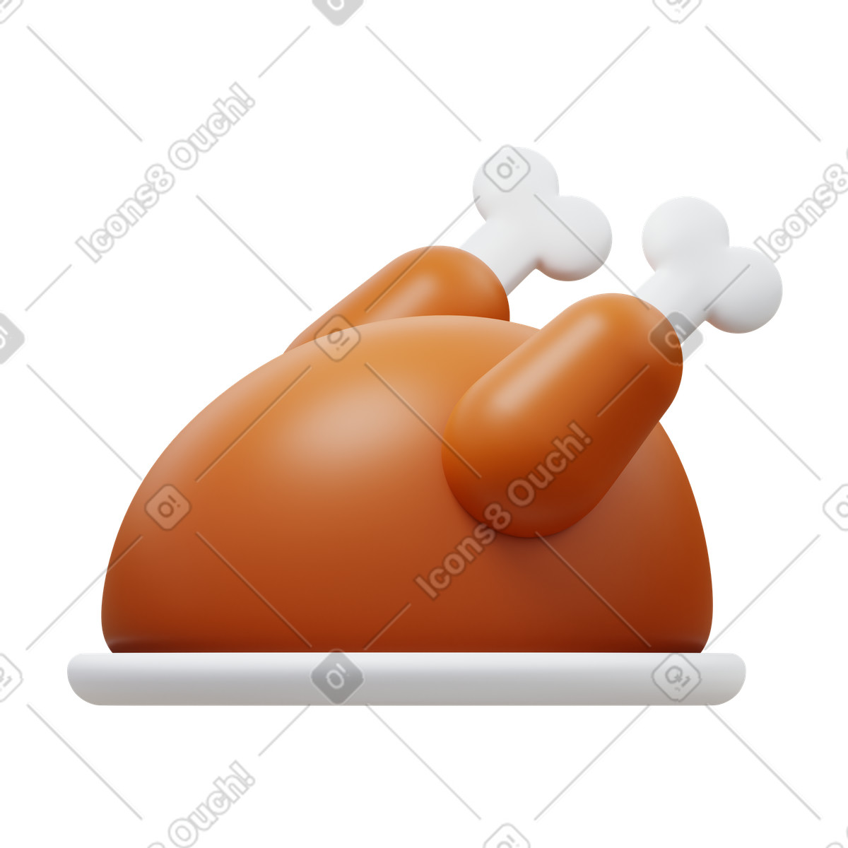 Иллюстрация Турция в стиле 3D Fluency — скачать в форматах PNG, SVG
