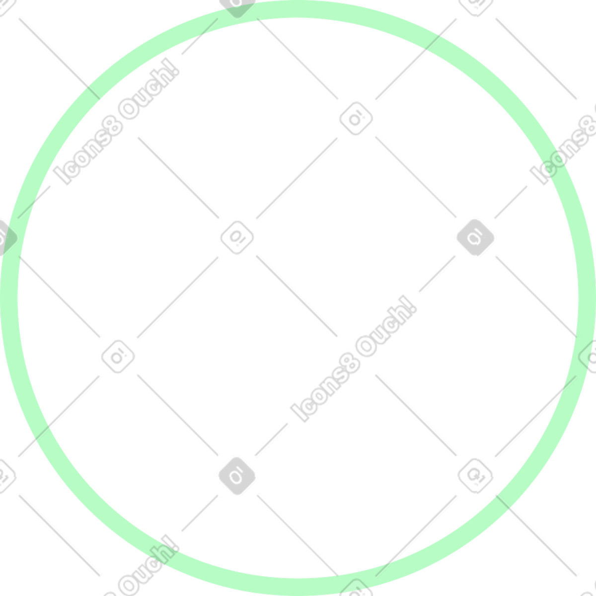 Ilustración Circulo en estilo Pale a descargar en PNG y SVG