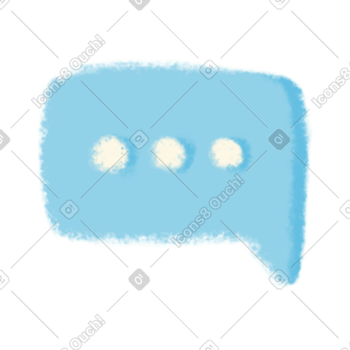 Bubble-Illustration im Toscana-Stil als Download in PNG, SVG