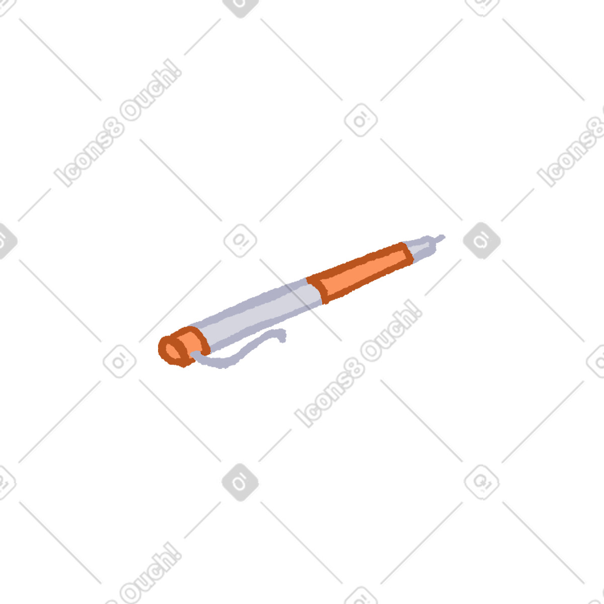 Hue スタイルの Pen のイラストをPNG、SVG形式でダウンロード