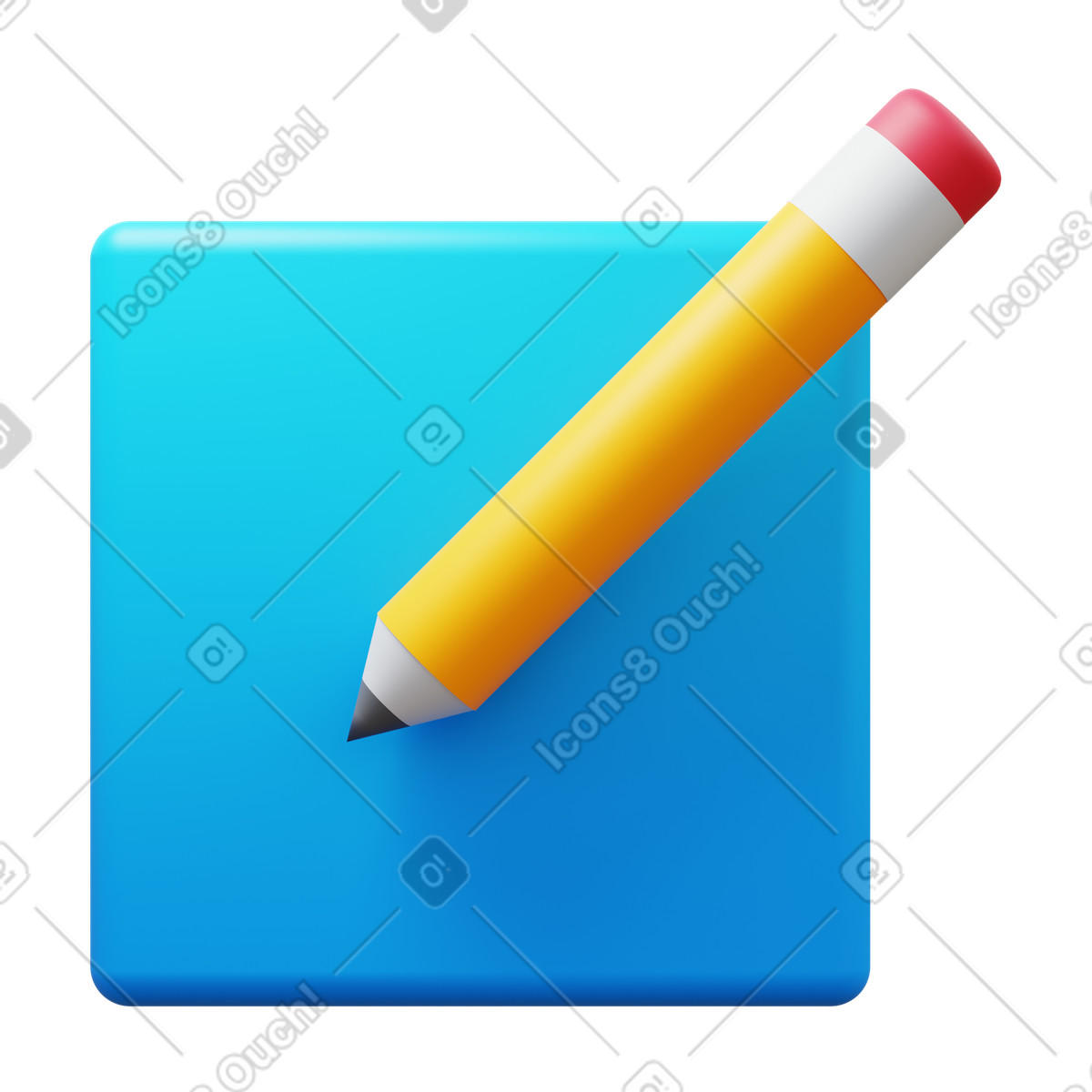 Ilustração de Create em no estilo 3D Fluency para baixar em PNG, SVG