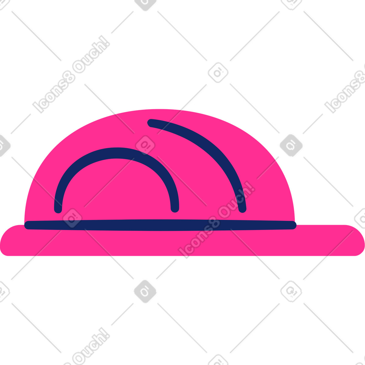 Ilustração de Boné em no estilo Cyborg para baixar em PNG, SVG
