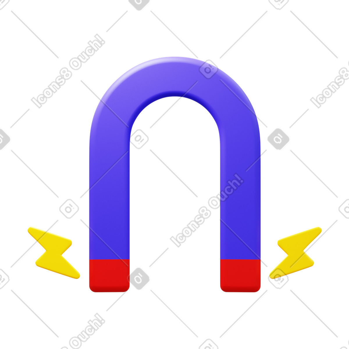 3D Fluency スタイルの Magnetic のイラストをPNG、SVG形式でダウンロード