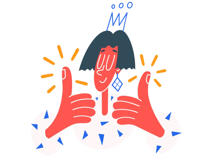 A person snorkeling near a tropical island - Kingdom style illustration