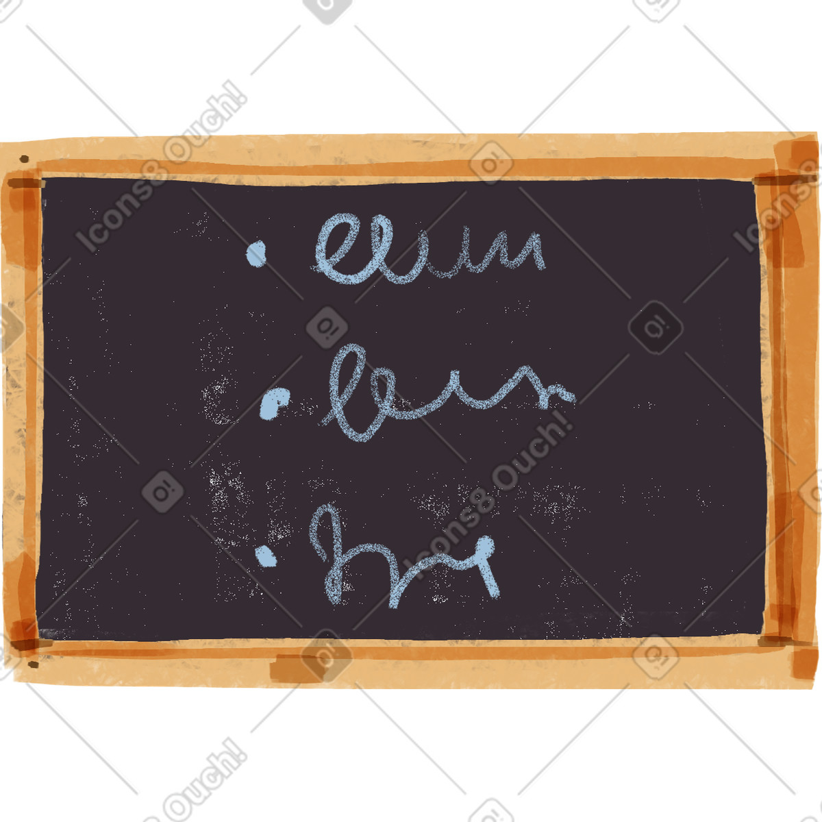 Illustration Board dans le style Ikigai à télécharger aux formats PNG, SVG