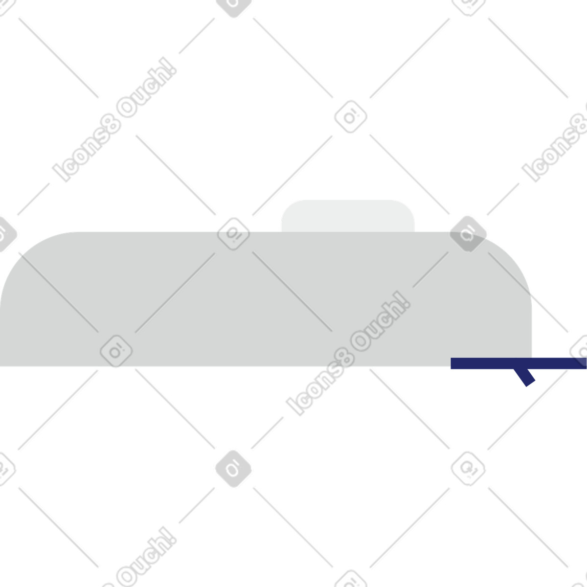 Ilustração de Aspirador pó robótico em no estilo Clip para baixar em PNG, SVG