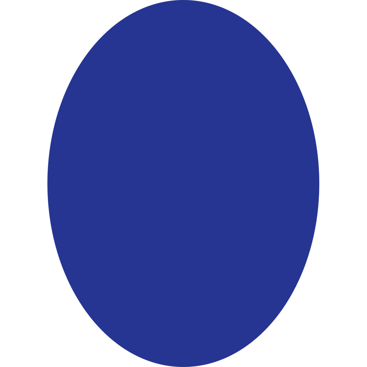 Ellipse dark blue illustrazione in stile Fogg scarica in PNG, SVG