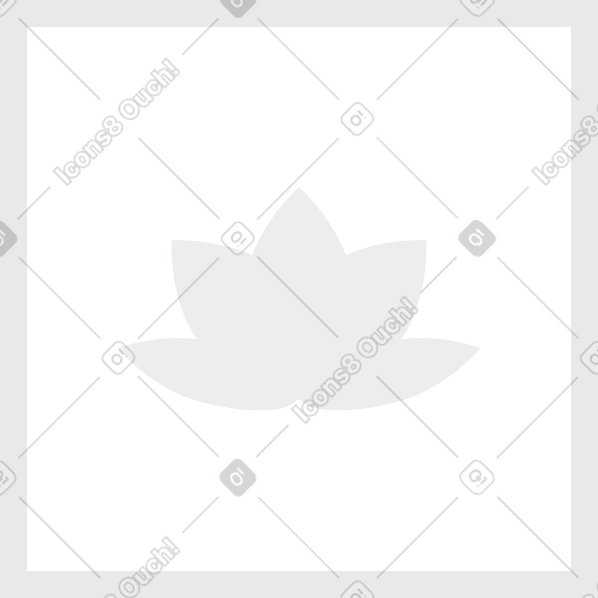 下载 Urban 风格的 莲花图片 插画，支持 PNG、SVG 格式