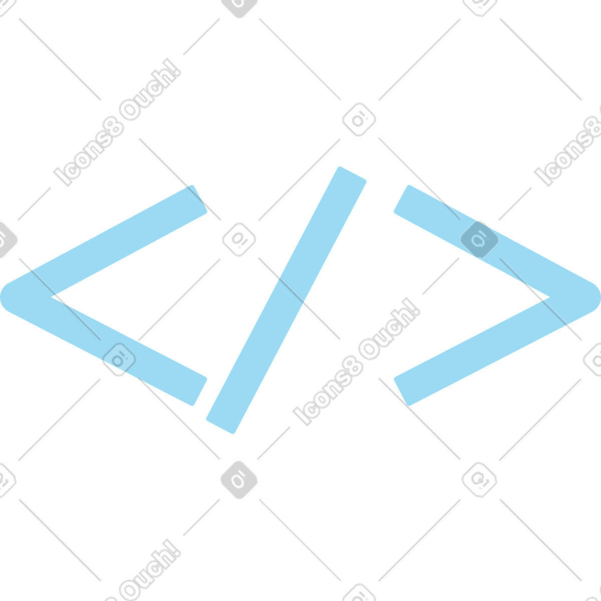 Code illustration in PNG, SVG