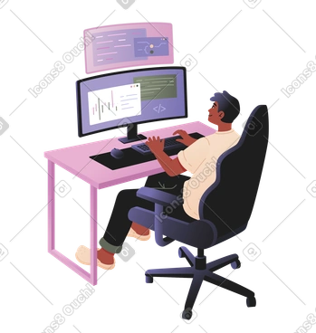 Ilustraciones vectoriales estilo Coworking en PNG y SVG