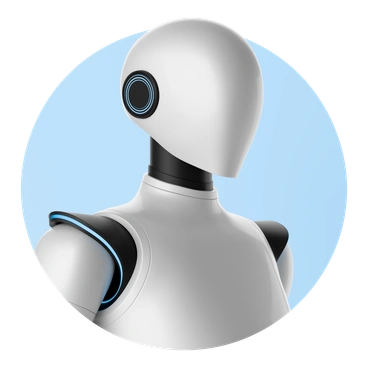 Ai agent avatar animated illustration in GIF, Lottie (JSON), AE