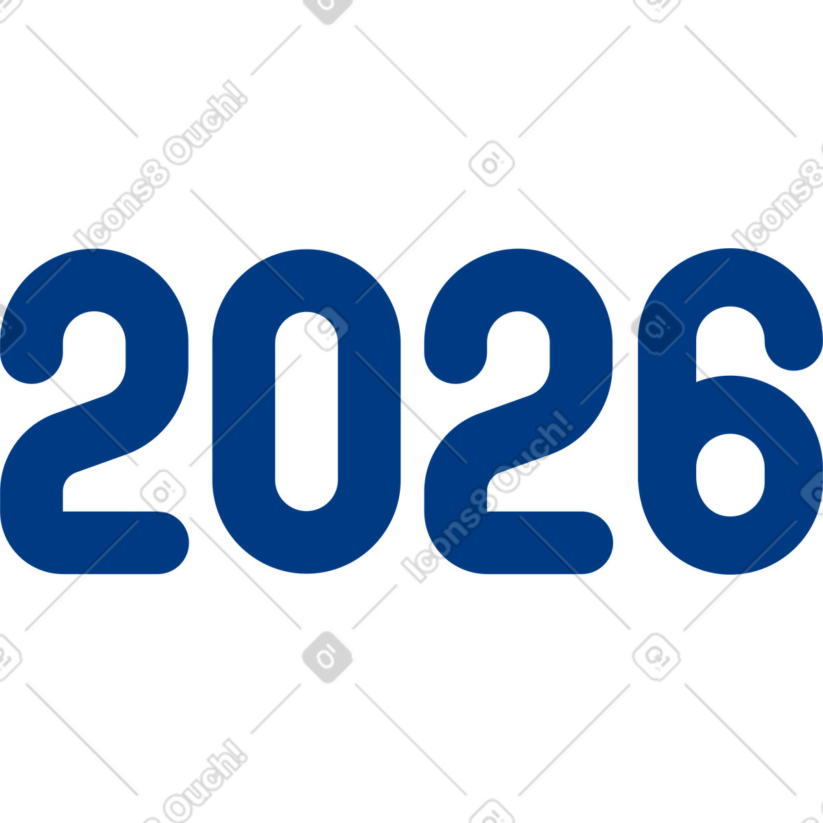 Urban スタイルの 2025年のテキスト のイラストをPNG、SVG形式でダウンロード
