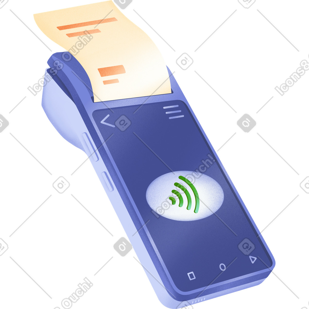 Ilustração de Payment terminal em no estilo Smart para baixar em PNG, SVG