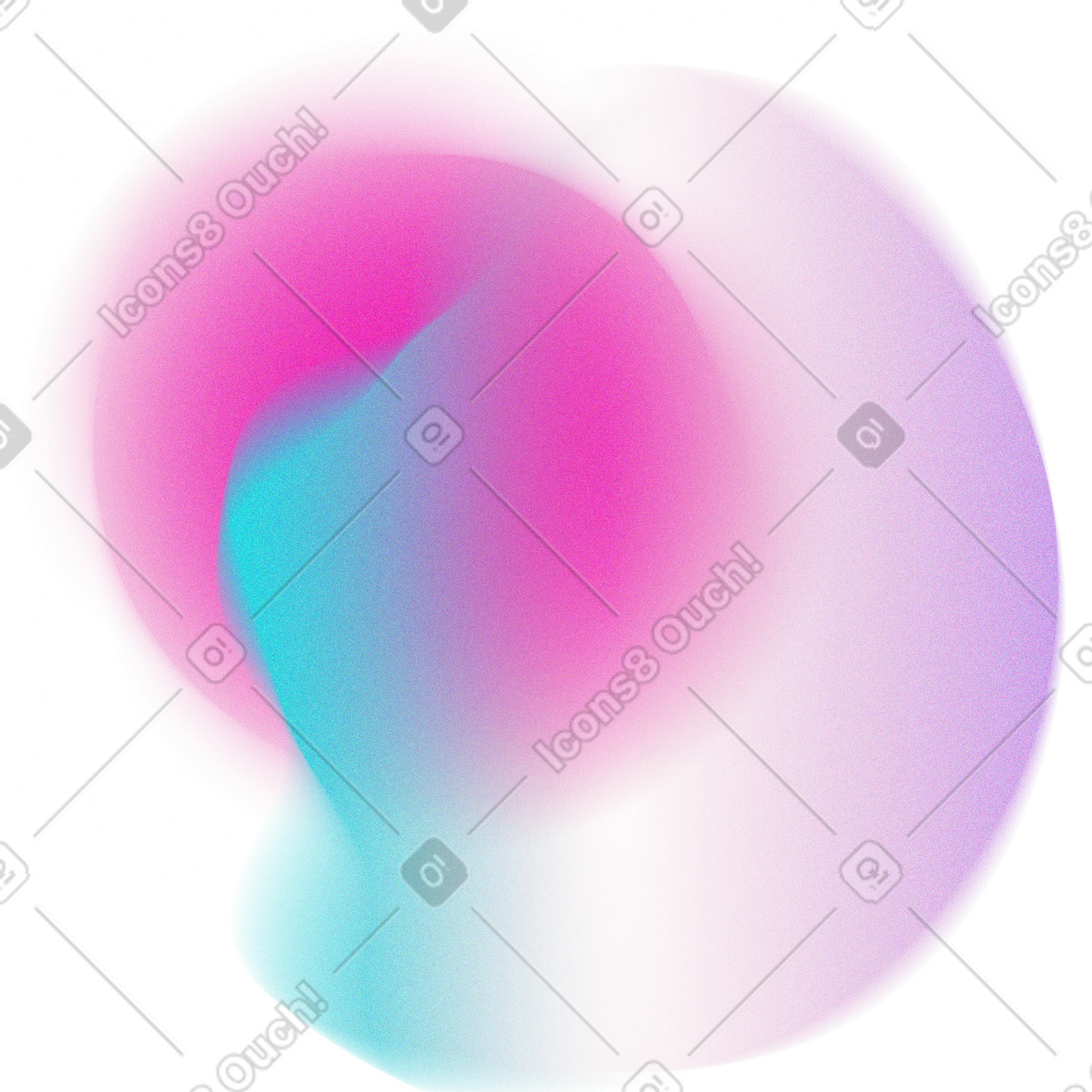 Forms スタイルの Pinkish blur のイラストをPNG、SVG形式でダウンロード