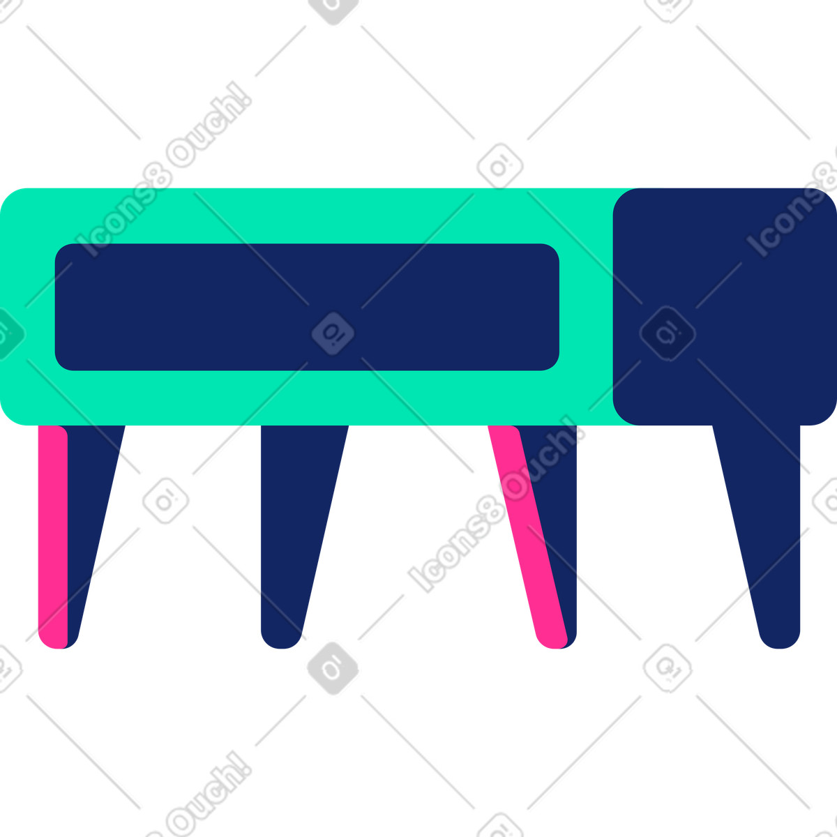 Ilustração de Calçada em no estilo Cyborg para baixar em PNG, SVG