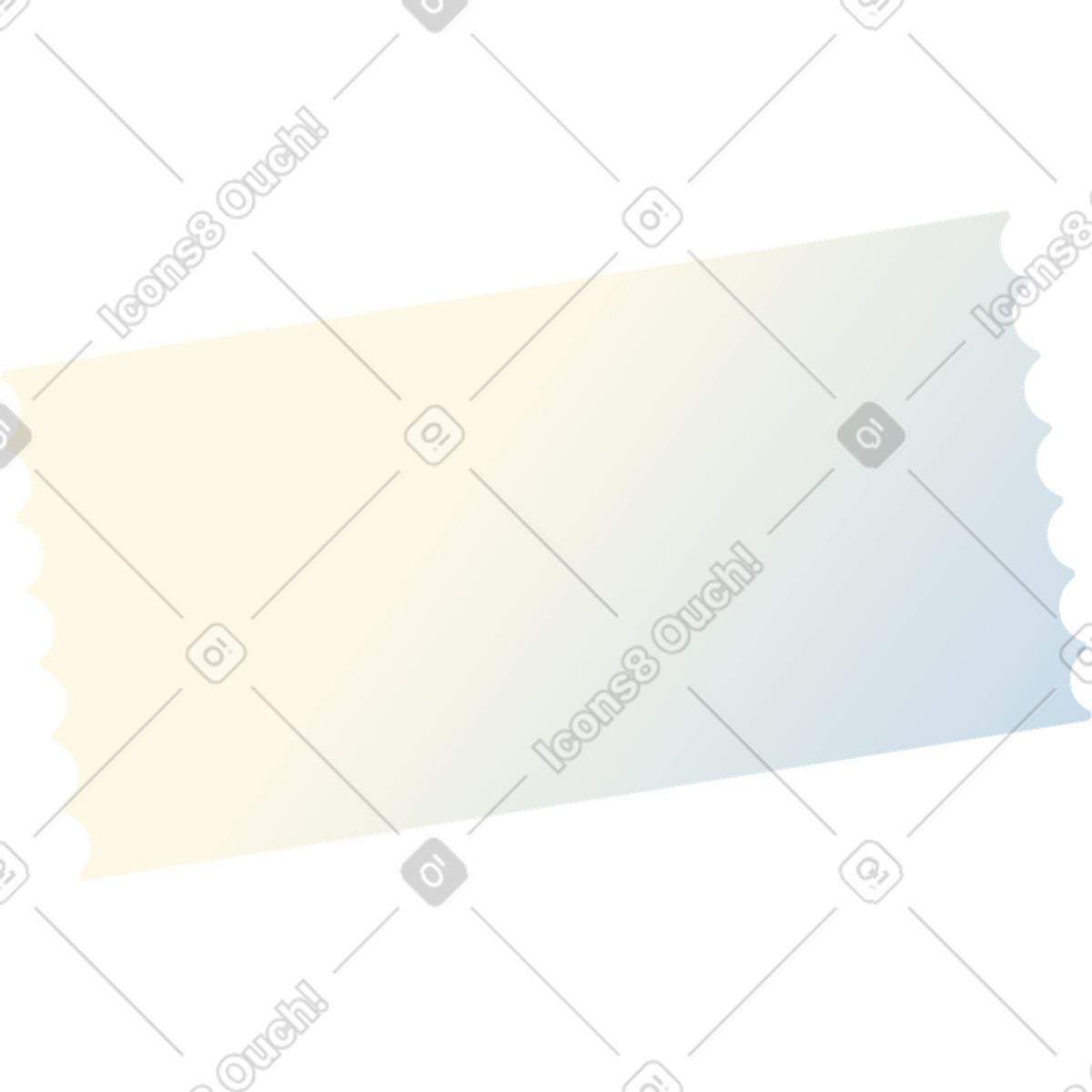 Ilustração de Cupom em no estilo Beam para baixar em PNG, SVG