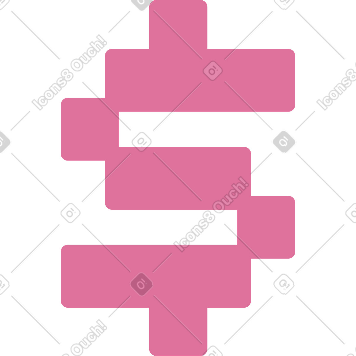 Dollaro illustrazione in stile Abstract scarica in PNG, SVG
