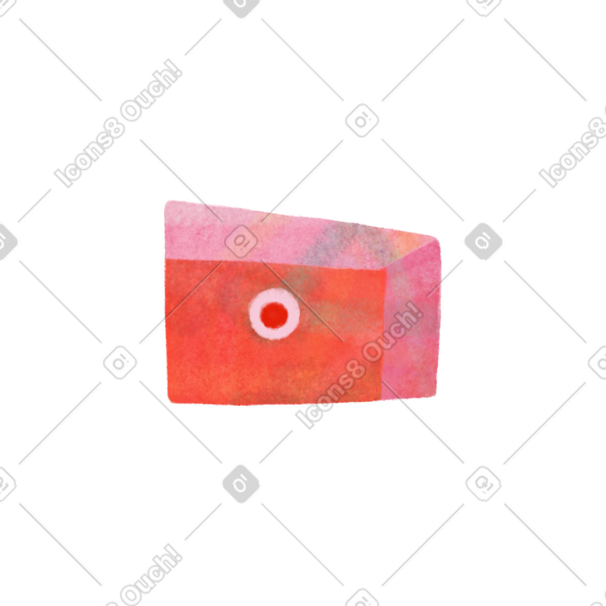 Block illustration in Jungle style download in PNG, SVG