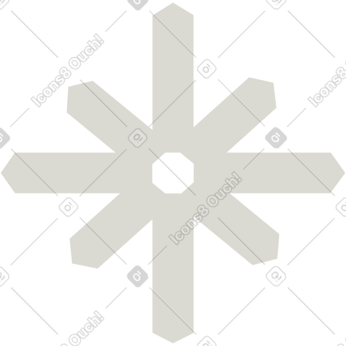 下载 Burgundy 风格的 雪花 插画，支持 PNG、SVG 格式