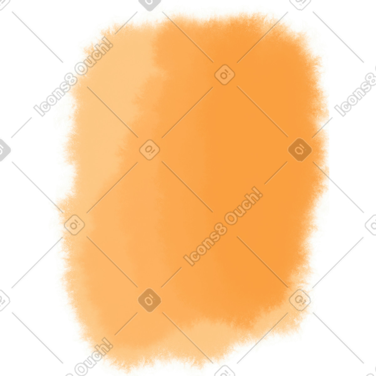 Yellow watercolor stain illustration in Moments style download in PNG, SVG