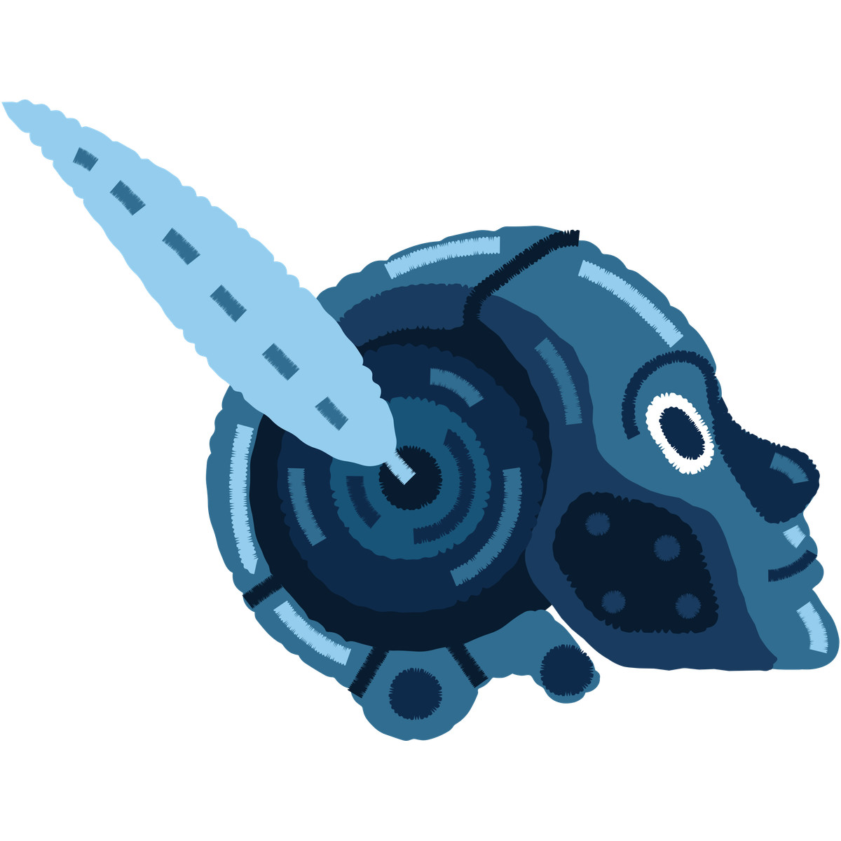 Robotic head illustration in Cherry style download in PNG, SVG