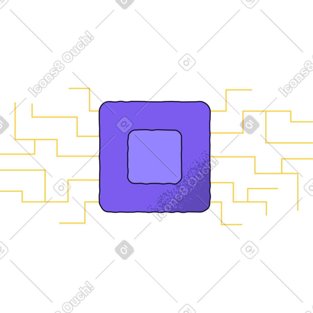 Conifer スタイルの チップ のイラストをPNG、SVG形式でダウンロード