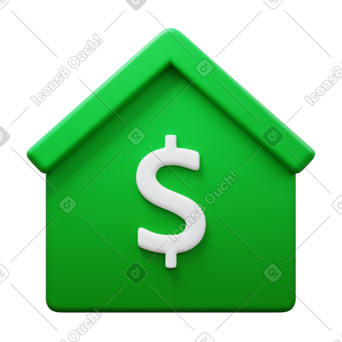 Ilustração de Rent em no estilo 3D Fluency para baixar em PNG, SVG