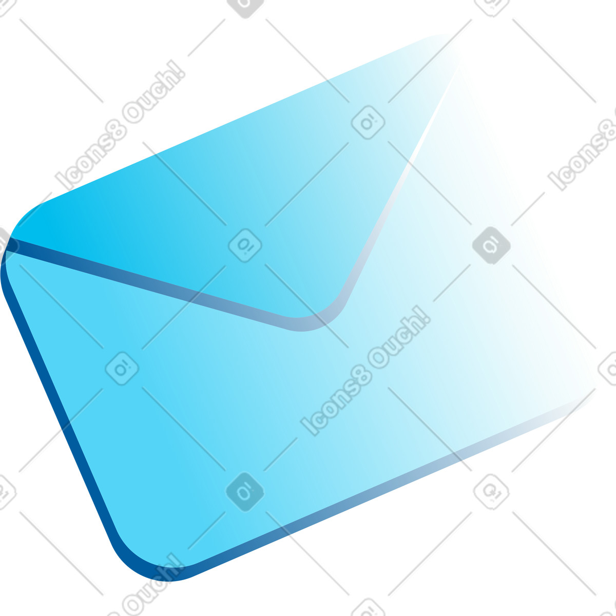Иллюстрация Сообщение маленькое в стиле Icy — скачать в форматах PNG, SVG
