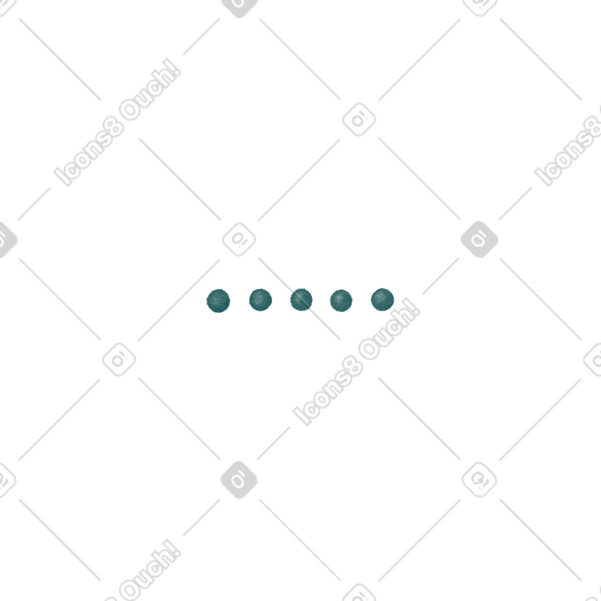 Password illustration in Woolly style download in PNG, SVG