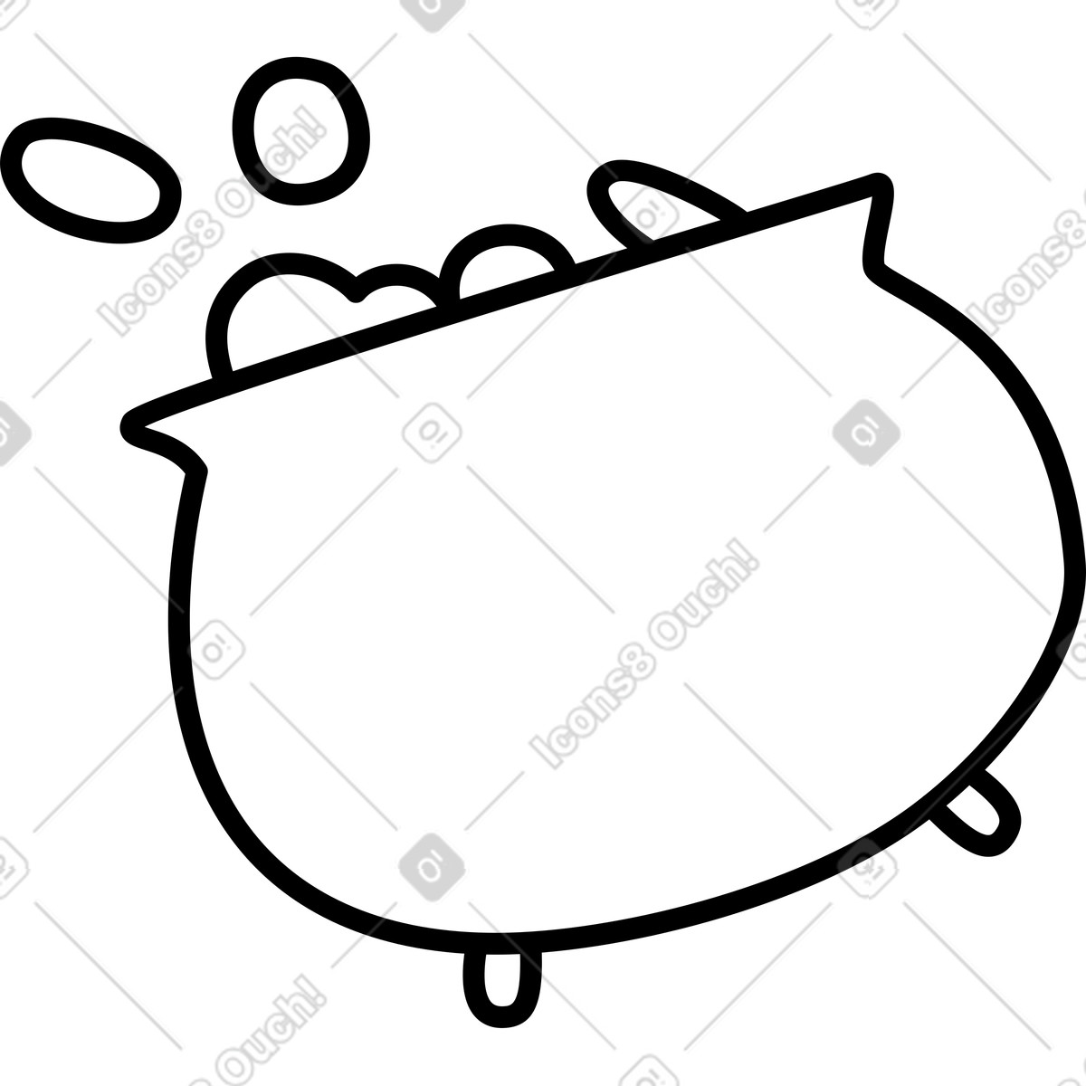 Pot of gold illustration featuring stunning clipart graphics collection in PNG, SVG, GIF