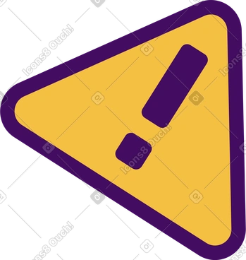 Panneau d'avertissement PNG, SVG
