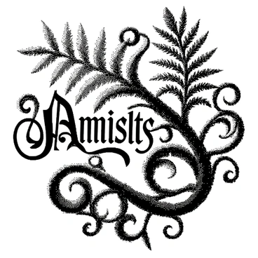 A poster features swirling fern motifs that intertwine gracefully across the design. The ferns exhibit detailed patterns and textures, creating a dynamic flow. The typography is elegant, with ornate lettering that complements the organic shapes of the ferns. The overall composition balances the intricate elements of the ferns with the stylish text, creating a harmonious visual appeal.