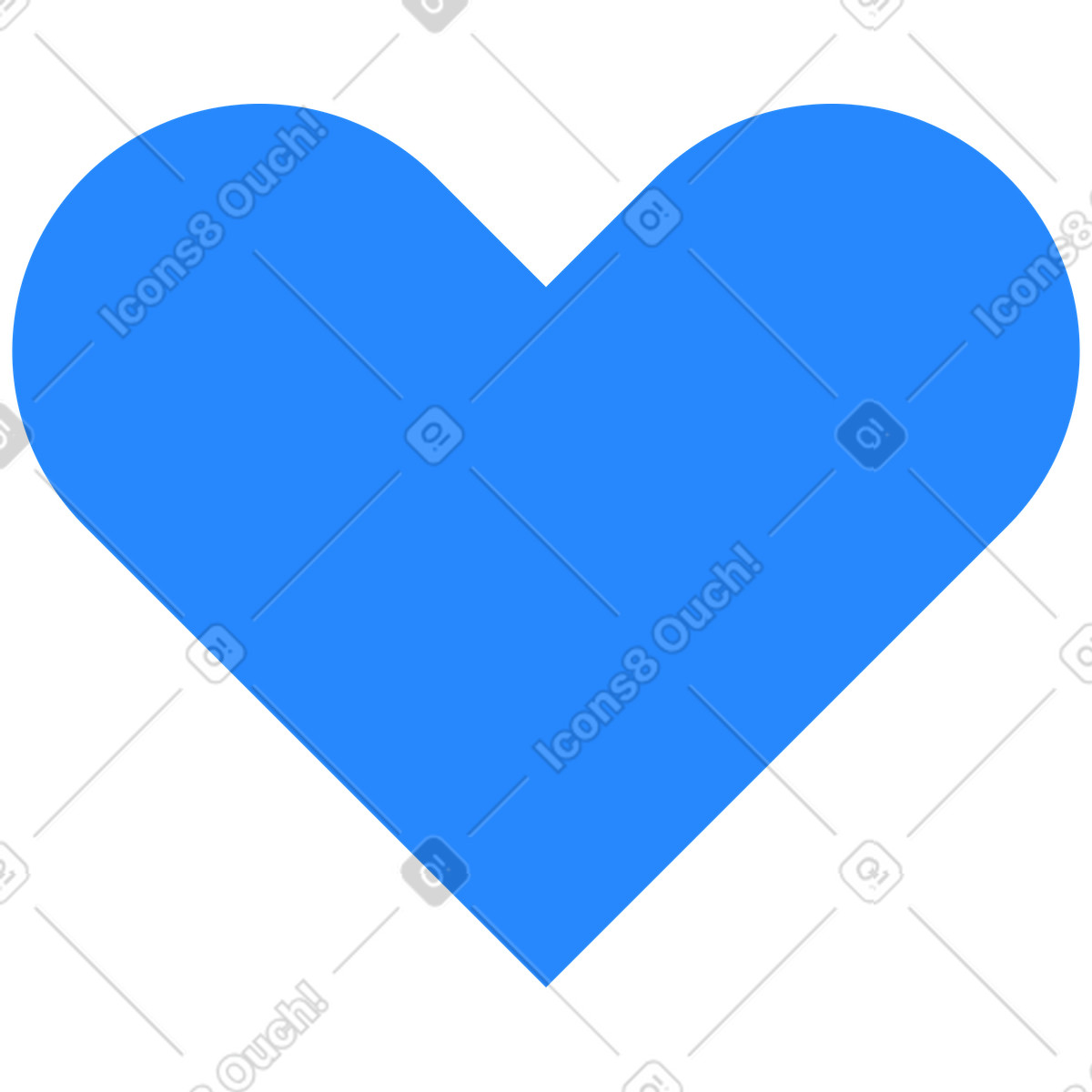 Illustration animée Icône de coeur dans le style Urban à télécharger aux formats GIF, Lottie (JSON), AE