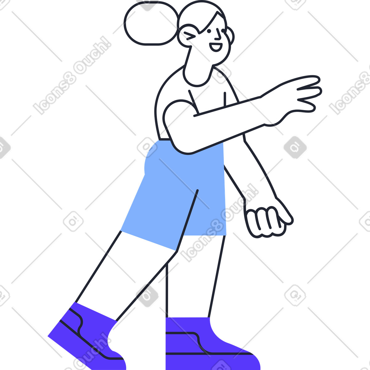 下载 Pablita 风格的 女士 插画，支持 PNG、SVG 格式