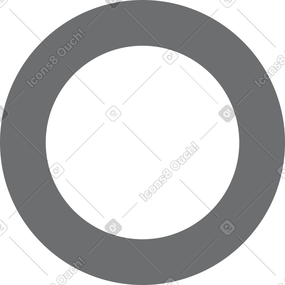 Münzsymbol-Illustration im Incut-Stil als Download in PNG, SVG