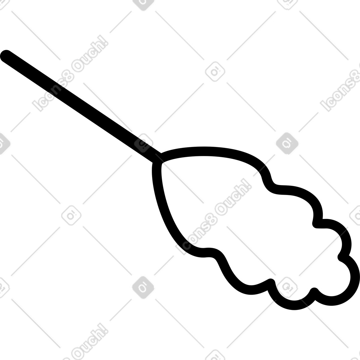 Ilustração de Coletor pó em no estilo Transistor para baixar em PNG, SVG