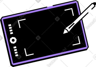 Tablette graphique PNG, SVG