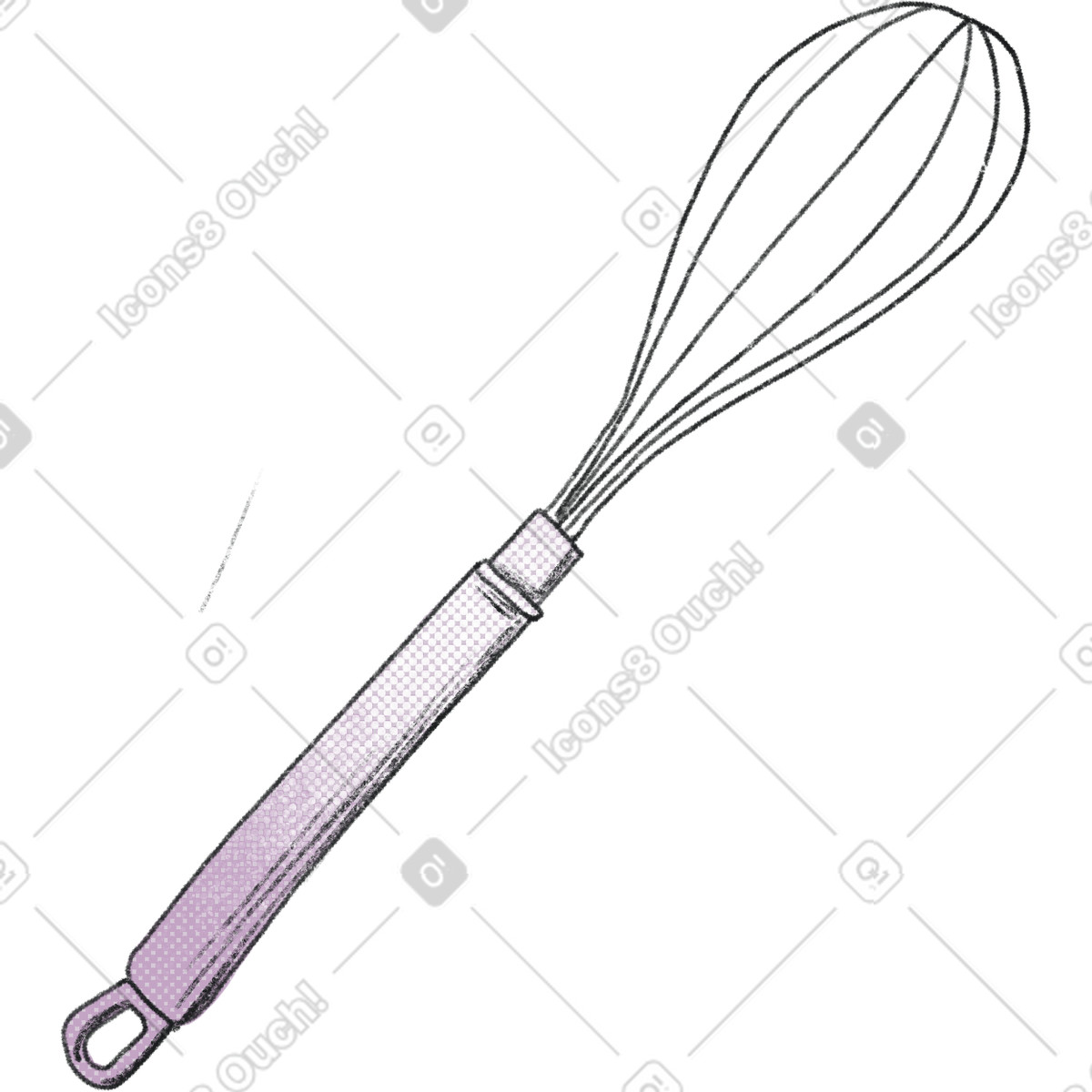 Moments スタイルの Metal whisk のイラストをPNG、SVG形式でダウンロード