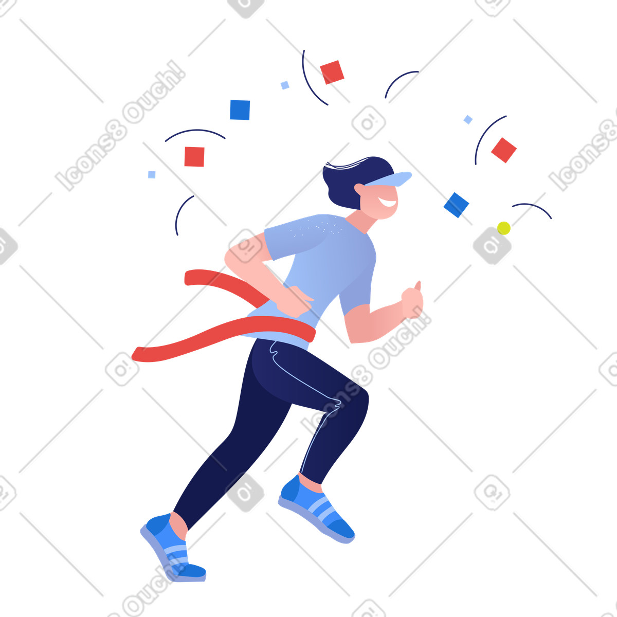 Clip スタイルの ゴール のイラストをPNG、SVG形式でダウンロード