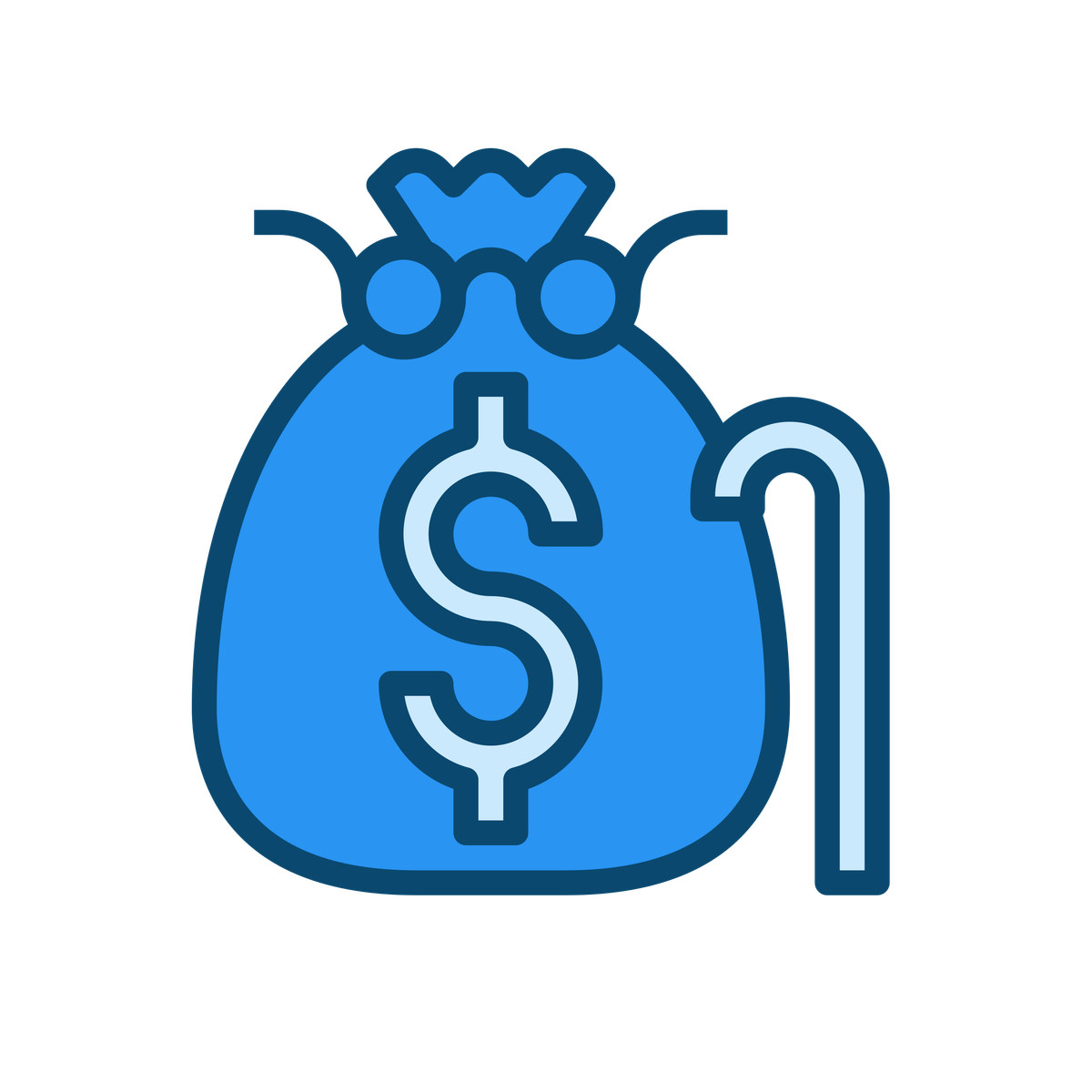 下载 Delesign 风格的 退休储蓄 插画，支持 PNG、SVG 格式