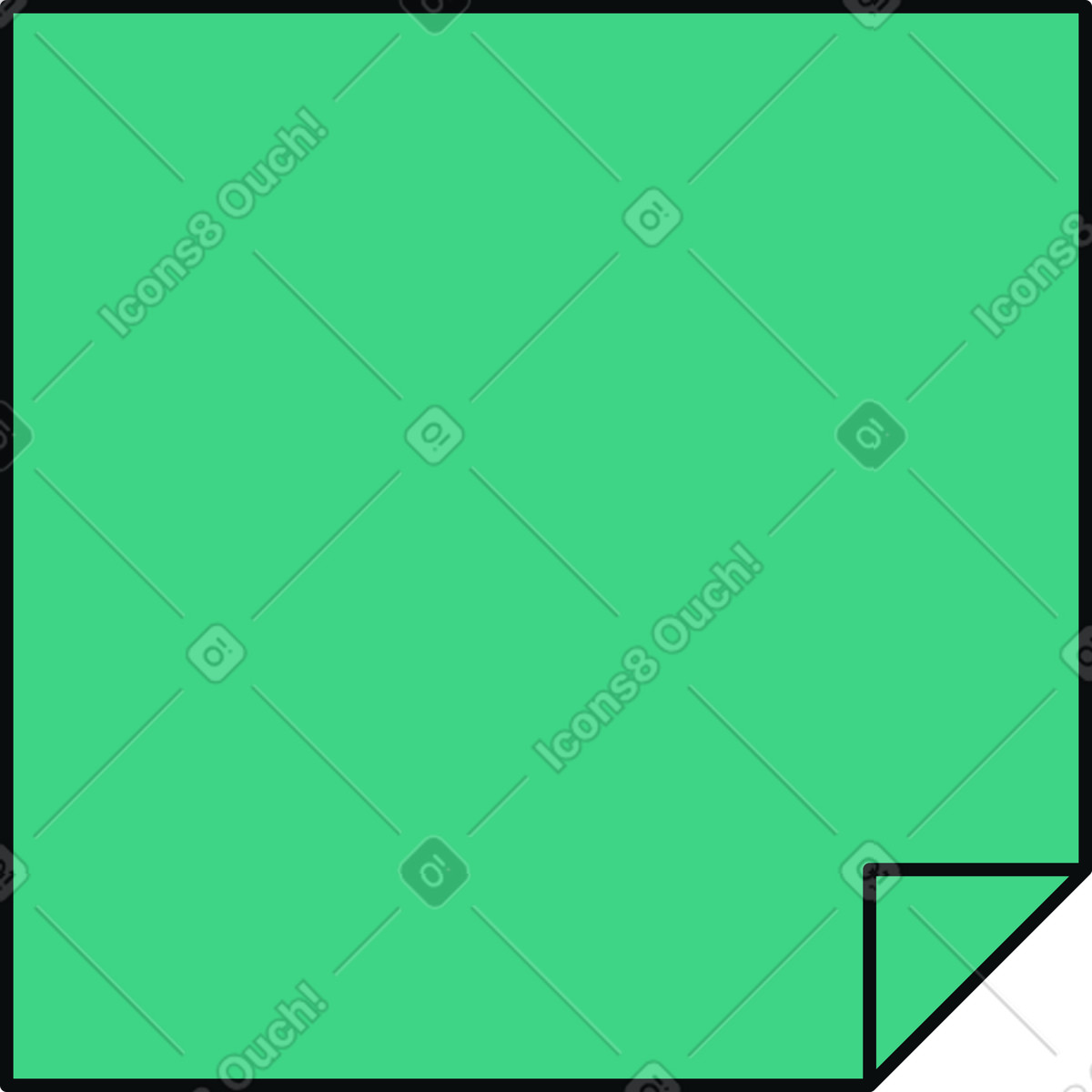 Sticker note illustration in Teko style download in PNG, SVG