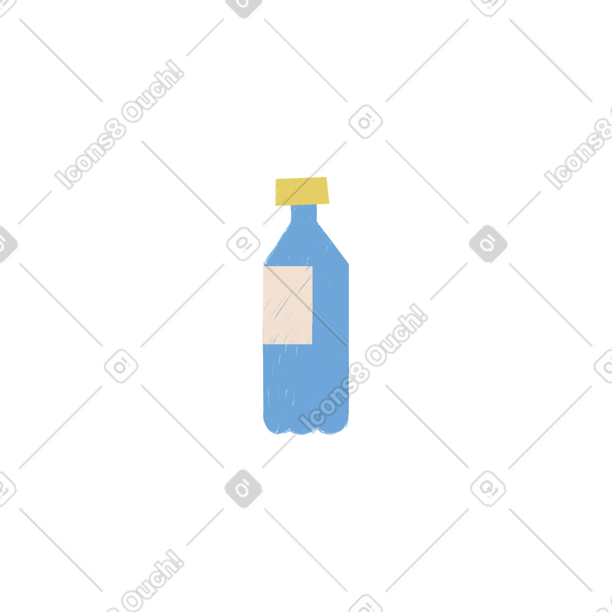 Иллюстрация Bottle в стиле Sleepy — скачать в форматах PNG, SVG