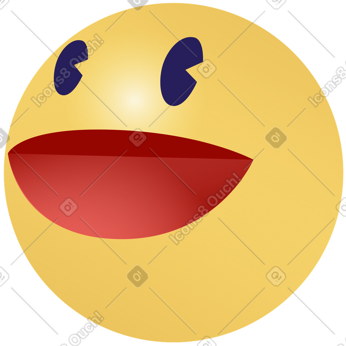 Illustration Pac-man dans le style Levels à télécharger aux formats PNG, SVG